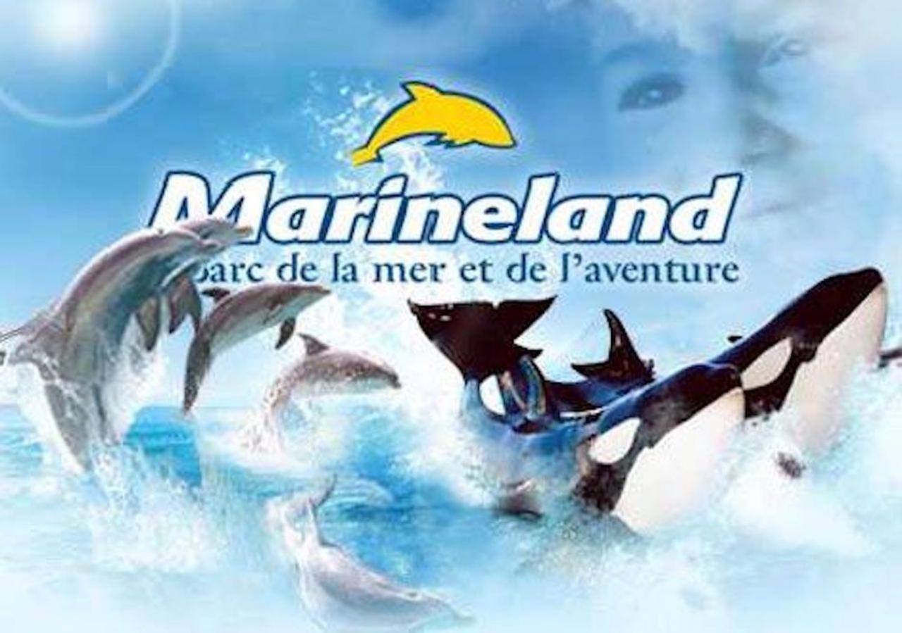 Appartement Marineland Sea View アンティーブ エクステリア 写真